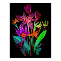 Night Blooms Series Postcard