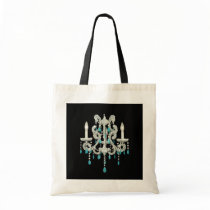 Night Chandelier ~ Bag Vintage Retro Art Deco