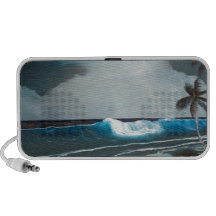 "Night Dream" Oil Painting Laptop Speakers