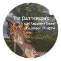 Night Fairy Design 1 - Fantasy Fae Address Labels stickers