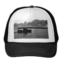 Night Fishing Mesh Hats