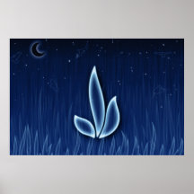 Night Flower Print