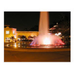 Night Fountains Balboa Park Postcard