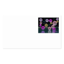 Night Jewels – Magenta and Black Brilliance Business Card Templates