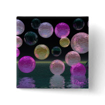 Night Jewels – Magenta and Black Brilliance Pin