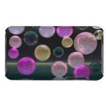 Night Jewels – Magenta and Black Brilliance iPod Touch Covers