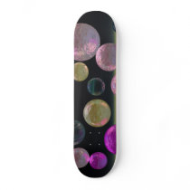 Night Jewels – Magenta and Black Brilliance Skate Board Decks