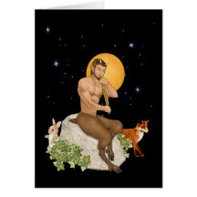 Night Magic - Customize Greeting Card