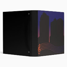Night Music Vinyl Binders