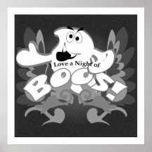 Night of Boos Ghost Posters