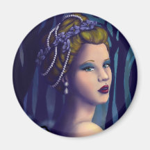 Night of Mists and Dreams Fridge Magnet