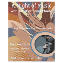 Night of Music Music Flyer