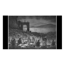 Night of the Dead. Janitzio, Mexico. Circa 1958 Business Cards