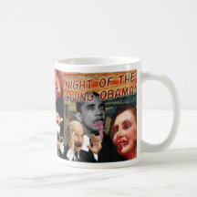 Night of the Living Obama!  Mug