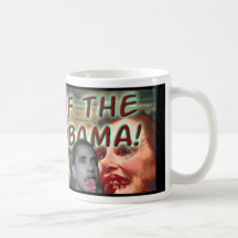 Night of the Living Obama! (Wide Screen) Mug