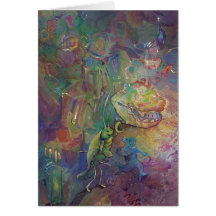 Night on the Town*** Greeting Card
