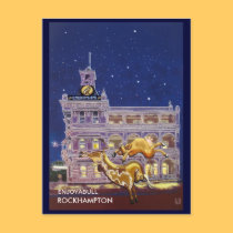 Night on the town - Rockhampton postcards