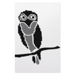 night owl owlet customized stationery