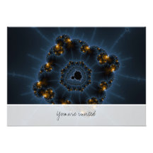 Night Prowler Fractal Art Cards