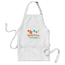 Night Shift ER NURSE "It's Not For Sissies" Apron