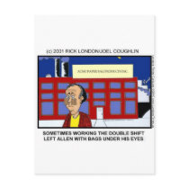Night Shift Funny Mugs Tees Cards & Gifts Post Card