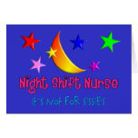Night Shift Nurse "It's Not For Sissies" cards