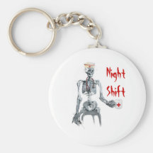 Night Shift Nurse Key Chain