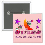 NIght Shift Phlebotomist T-Shirts and Gifts Pin
