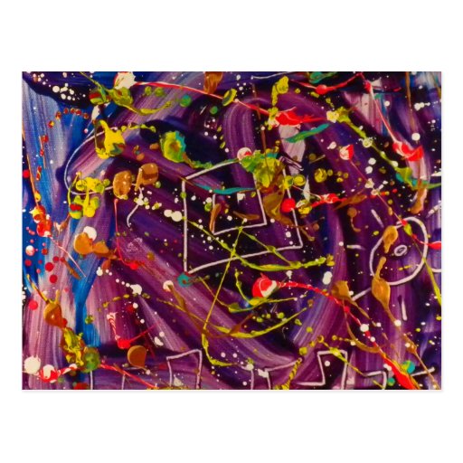 Night Signs Post Card