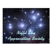 Night Sky Appreciation Society - Customized Postcard
