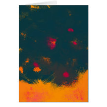 Night sky on a fire planet cards