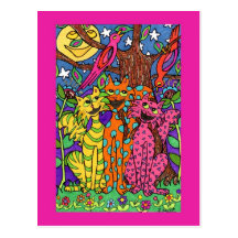 Night Songs Postcard