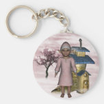 Night time baby boy elf 1 key chain