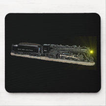Night Time Black Steamer Mouse Pads