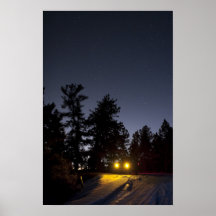 Night Time Stars Posters