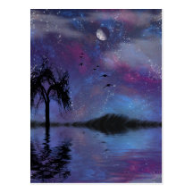 Nightfall Postcard