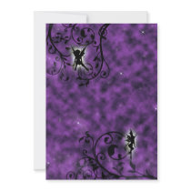 Nightlight Fairy Fantasy Birthday Invitation