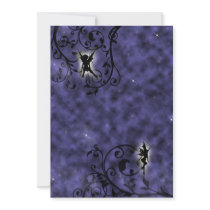 Nightlight Fairy Fantasy Birthday Invitation
