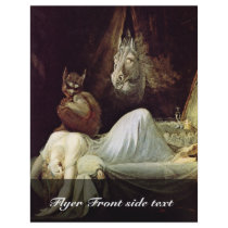 Nightmare By Füssli Johann Heinrich (Best Quality) Flyer