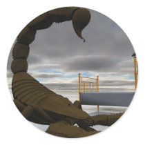 Nightmare Round Sticker