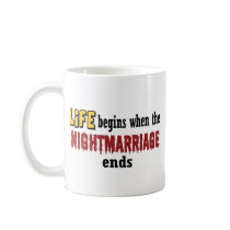 Nightmarriage Ends Coffee Mug