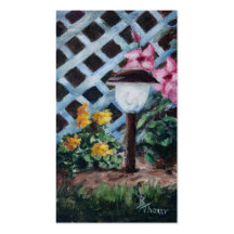 Nights Garden Art Card Business Card Template