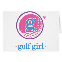 Nika Golf Greeting Card