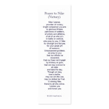Nike (Victory) Prayer Card Business Cards