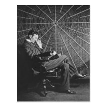 Nikola Tesla, 1896 Post Cards