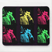 Nikola Tesla Collage Mouse Pad