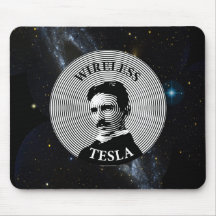 Nikola Tesla Mouse Pad
