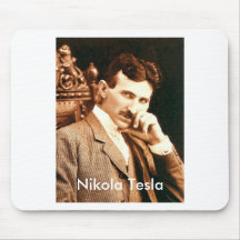 Nikola Tesla Mouse Pads