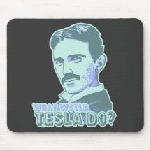 Nikola Tesla Mouse Pads