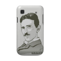 Nikola Tesla Portrait Samsung Galaxy Cover